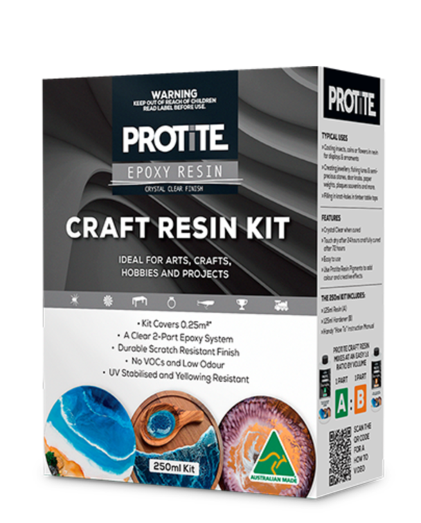 250ml Craft Resin Kit - PF-FRCR0250 by Protite