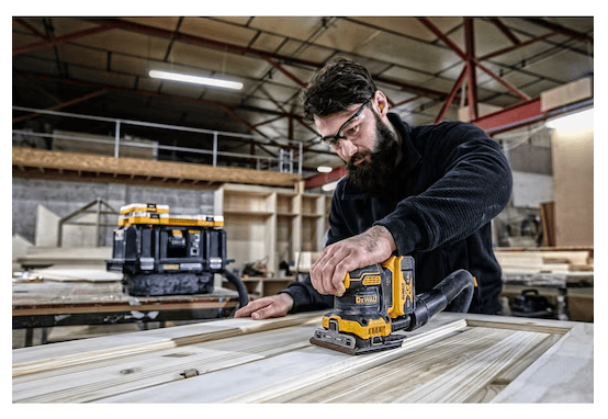 DeWalt 18V XR Brushless 1/4 Sheet Palm Sander DCW200N-XJ - Tool Only