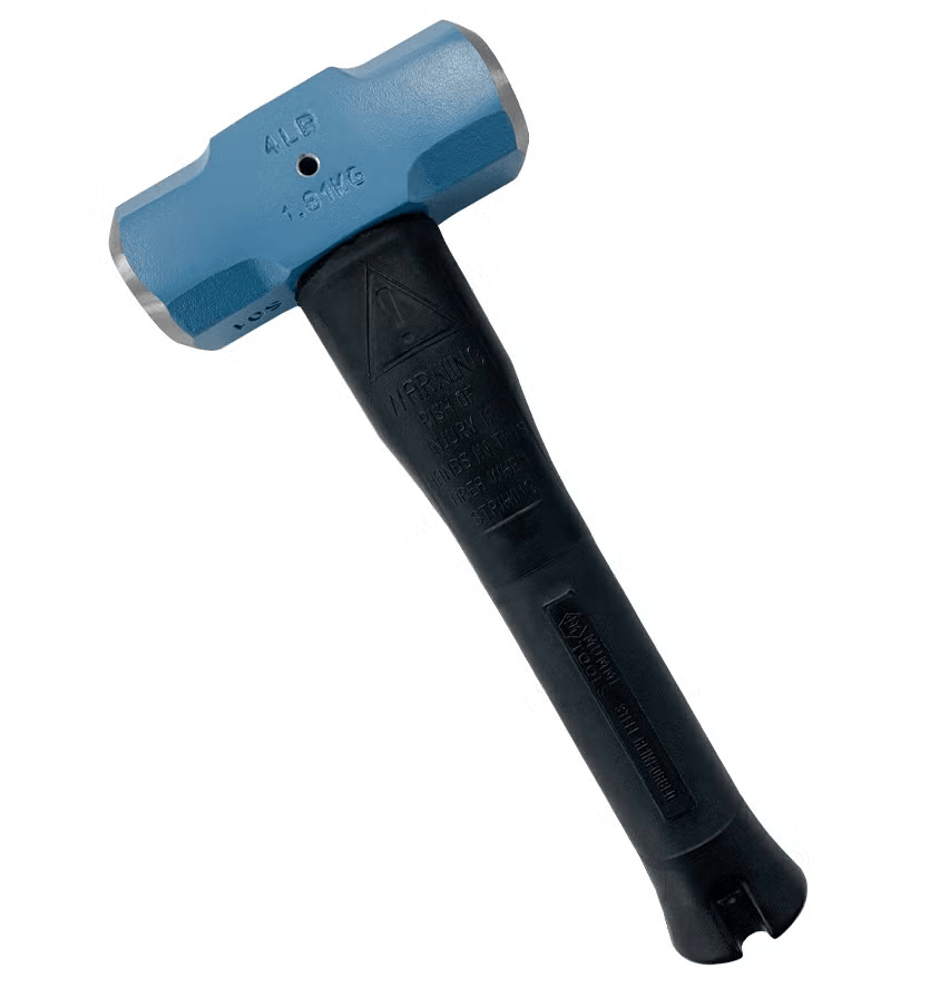 4lb Normalised Hammer with Pinned Steel Core Fibreglass Handle 5HSNFRH04 by Mumme