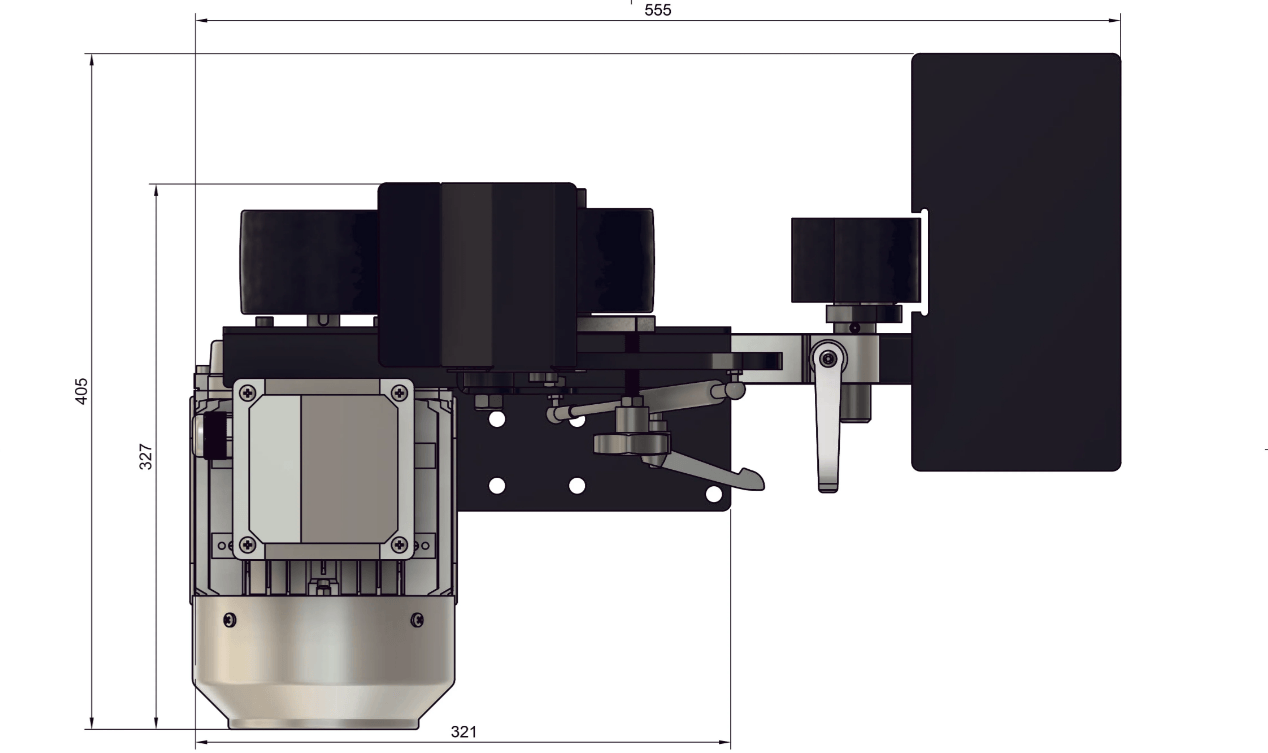 84 Engineering Shop Mate 48" Belt Grinder SM-48