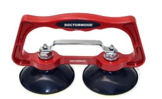 Doctorwood Professional Double Cup Rubber Suction 35Kg Lifter