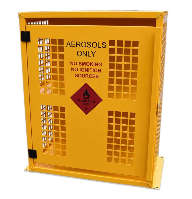 Aerosol Safety Storage Cage – 64 – 80 Can