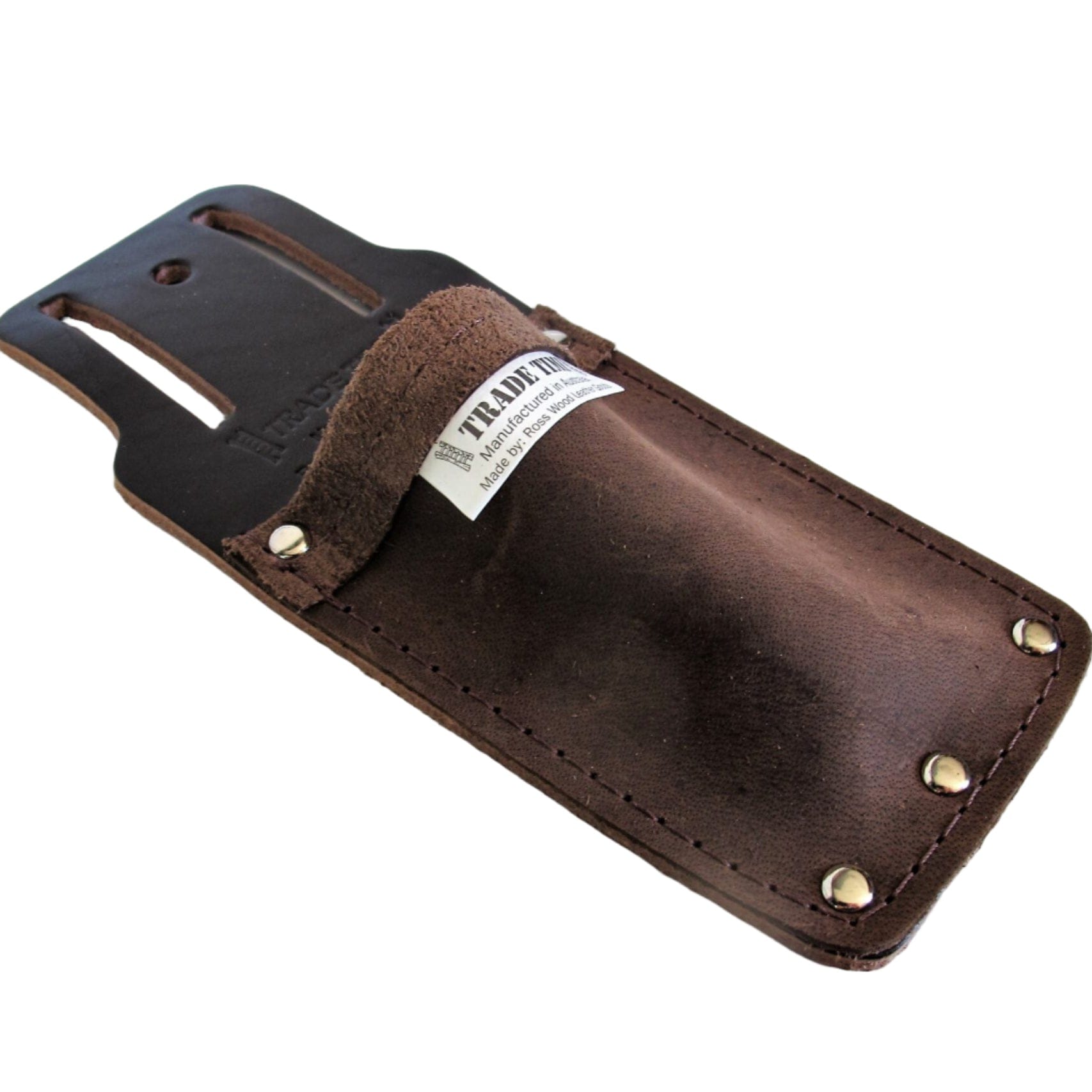 Trade Time Leather Secateur Pouch - Slotted