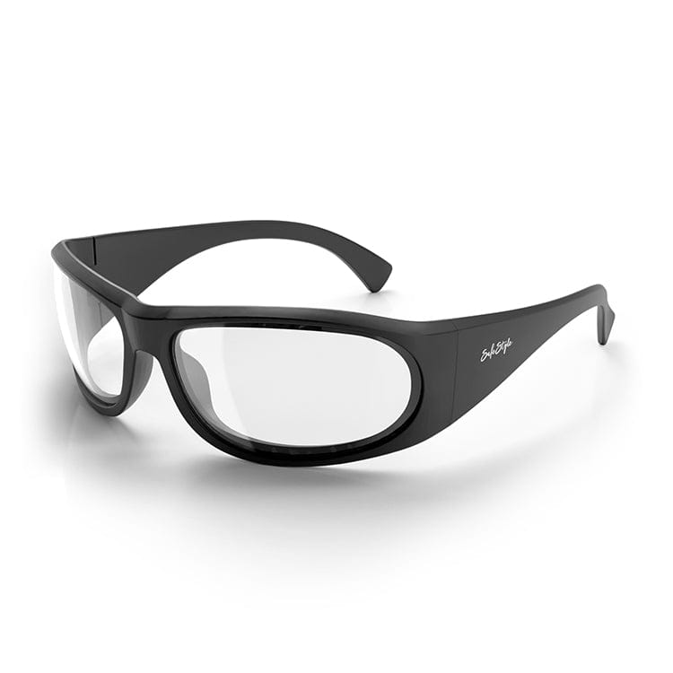 SafeStyle Sonics Matte Black Frame Clear Lens
