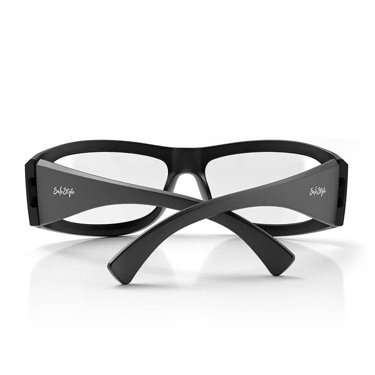 SafeStyle Sonics Matte Black Frame Clear Lens