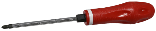 75mm, 100mm, 200mm Pozidriv S2 Steel Screwdriver T82221,T82222,T82223 by T&E Tools