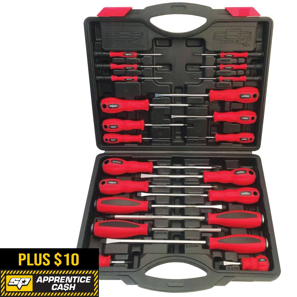 Screwdriver Set 22Pce - T834025 by SP Tools