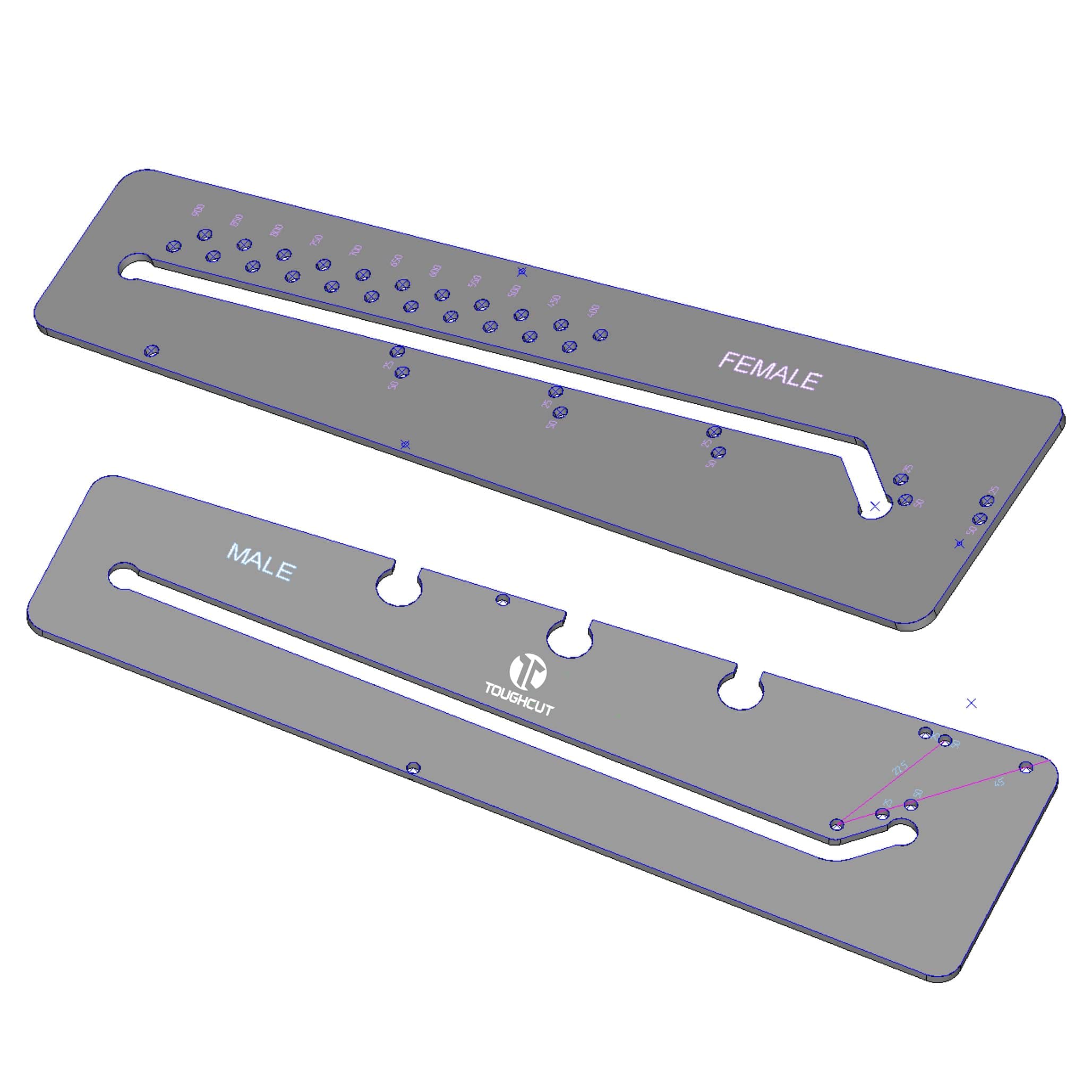 ToughCut Mason Mitre Benchtop Jig Set