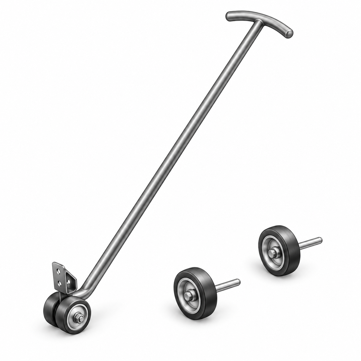 Woodfast Mobility Wheel Kit with Hand Tow Bar TH410A-MWK – Suits TH410A Thicknesser