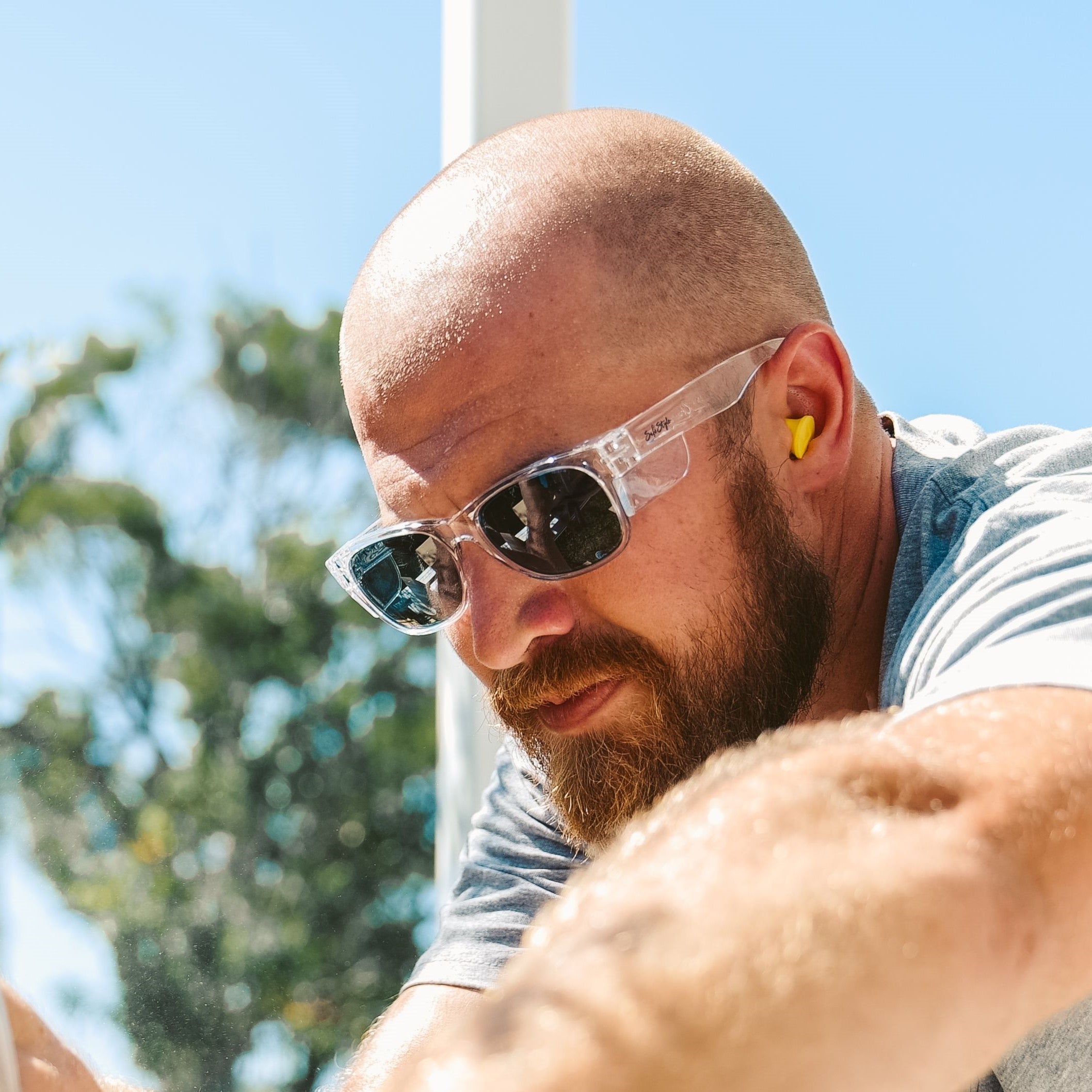 SafeStyle Classics Clear Frame Polarised Lens