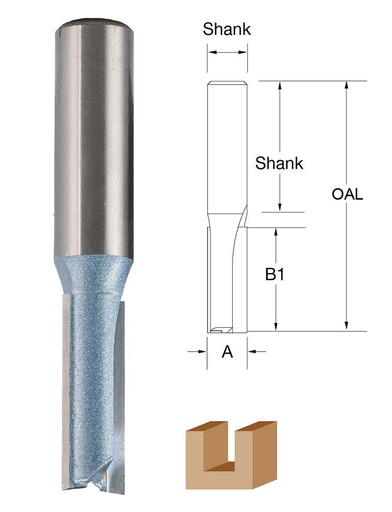 High Performance Straight Bit