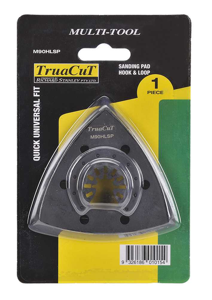 TruaCuT Multi-Tool 90mm Hook and Loop Sanding Pad M90HLSP