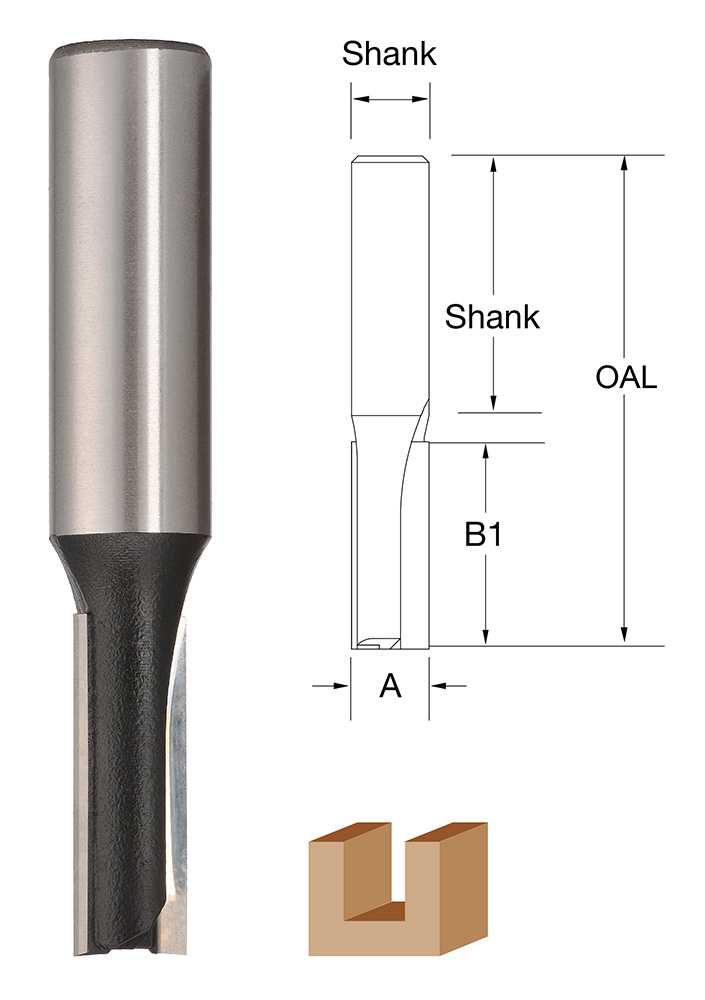 Standard Straight Router Bit