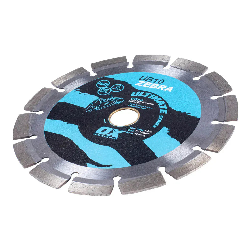 Ox Pro Abrasive Segmented Diamond Blades OX-UB10-6