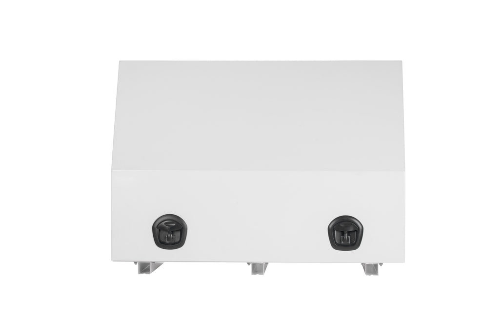 KA BOXES 1150 Series Toolbox with 2 Adjustable Shelves | White or Charcoal Grey