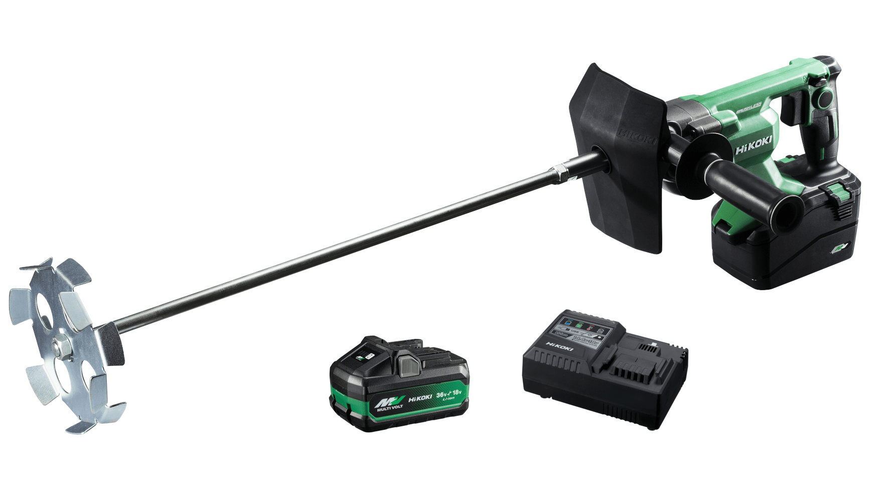 HiKOKI *Limited Edition* 36V Brushless 200mm Cordless Mixer Kit UM36DA(SP1Z)