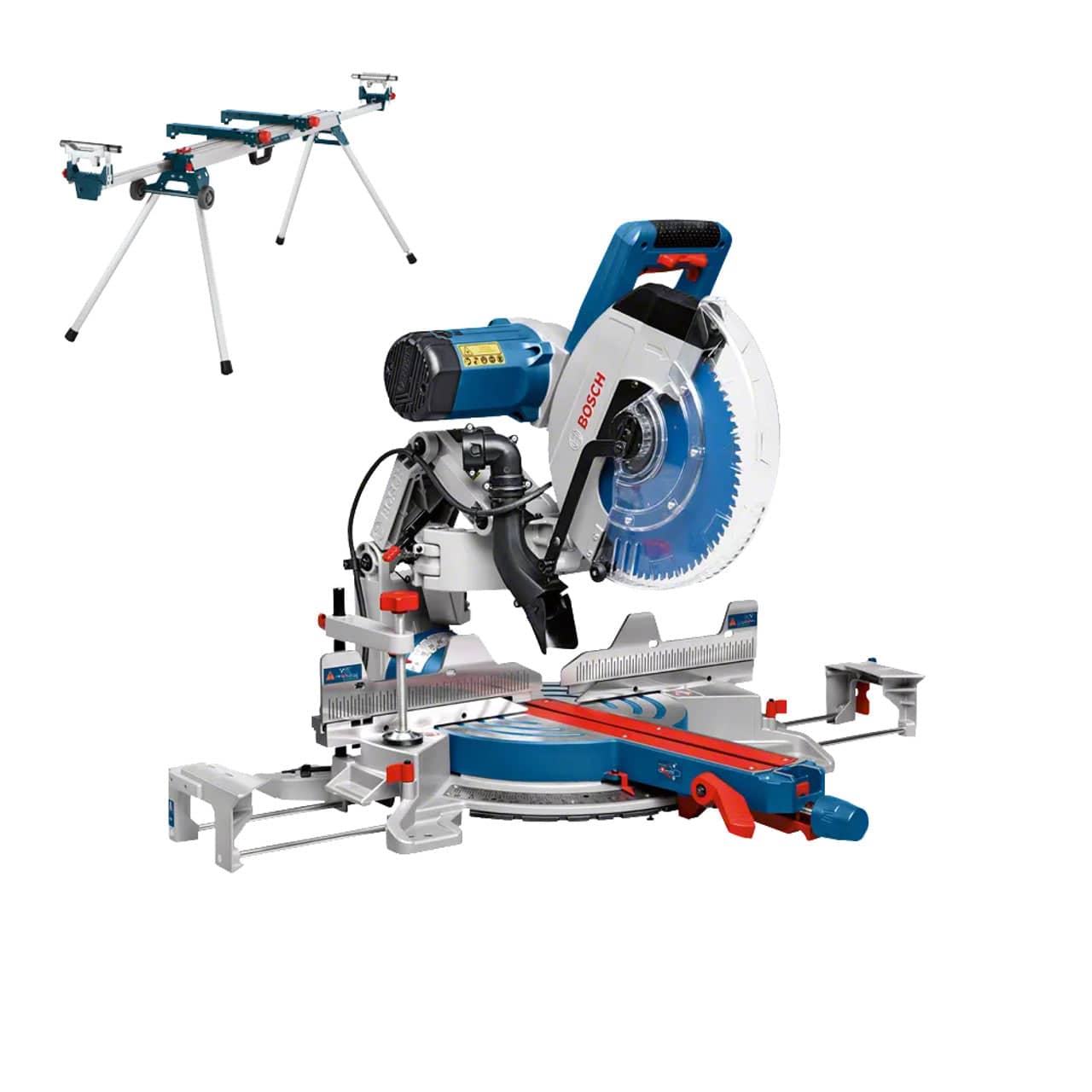 Bosch GCM 12 GDL + GTA 3800 Slide Compound Laser Mitre Saw With Stand 0615990J2B