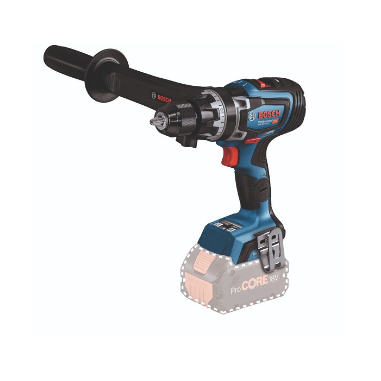 Bosch 18V 13mm Hammer Drill Bare (Tool Only) GSB 18V-150C - 06019J5140