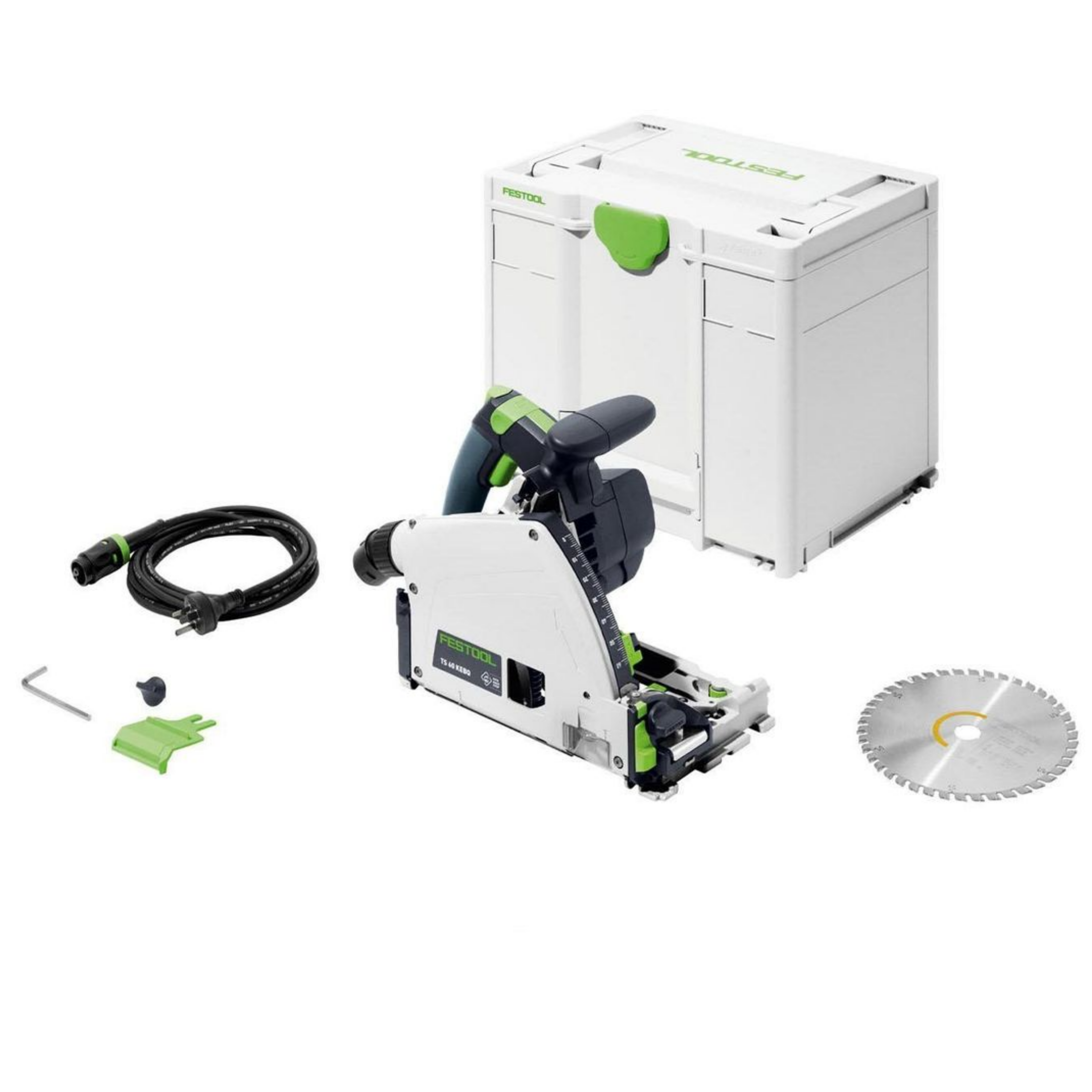 TS 60K 168mm Plunge Cut Saw in Systainer 576723 by Festool
