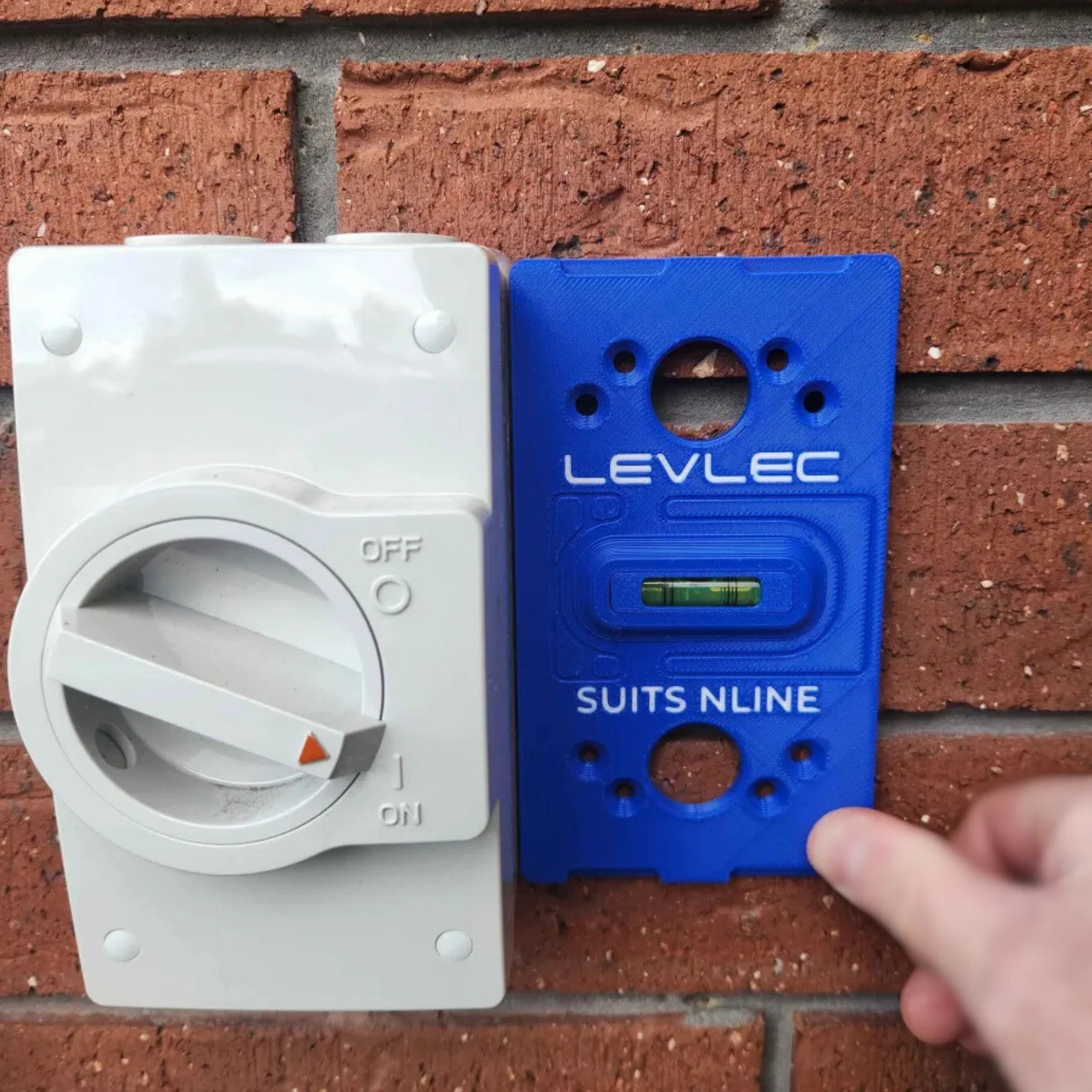 Levlec Weatherproof Isolator Template Suit NLINE Series Large NLINE LARGE