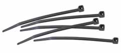 Crescent 100Pce Black 120mm x 4.8mm Heavy Duty Cable Ties WB5100HD