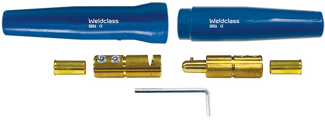 500 Amp Standard Male/Female Cable Joiner Set WC-01499 by Weldclass
