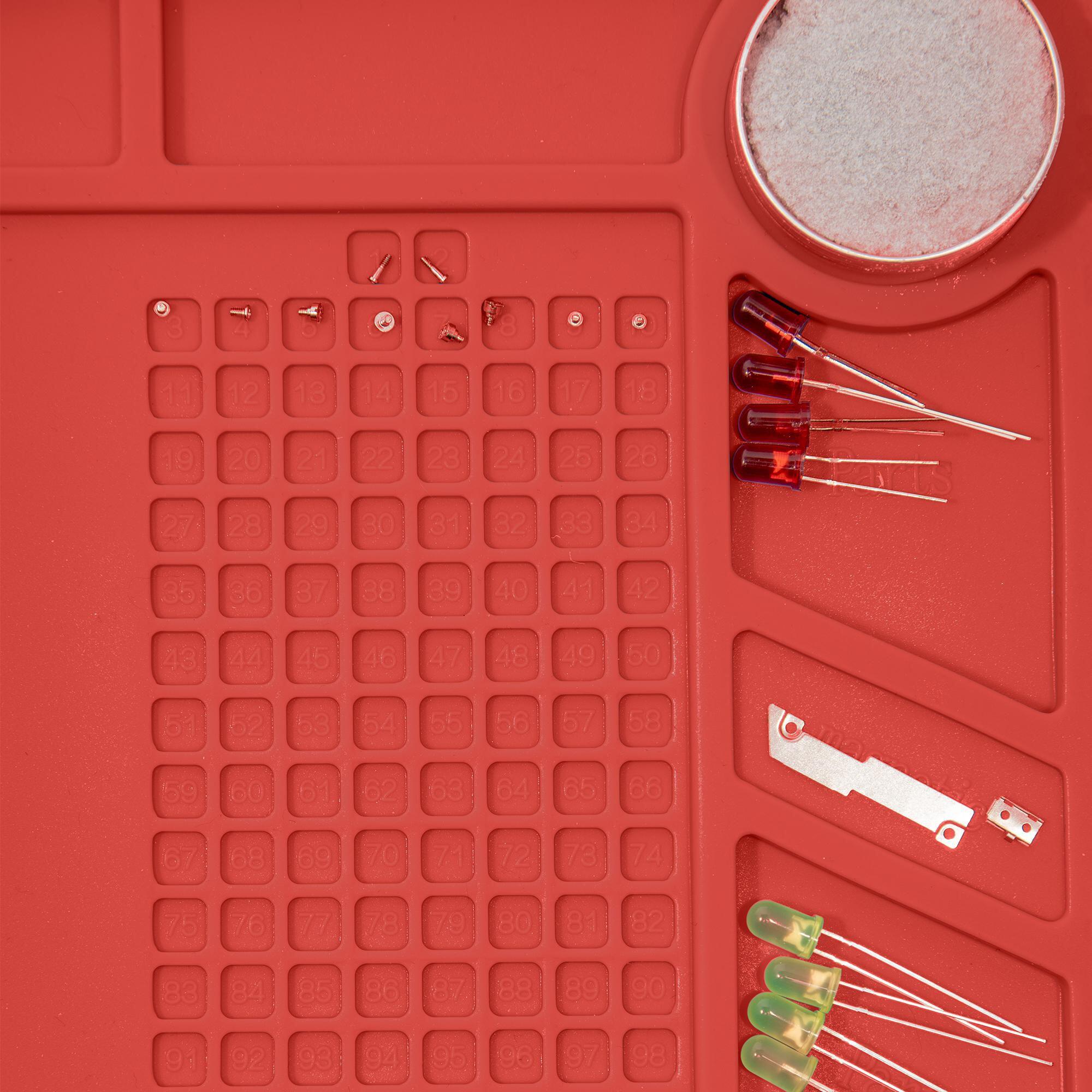 Weller Magnetic Heat-Resistant Silicone Soldering Mat Large 546mm x 349mm – 500°C WLACCWSM1-02