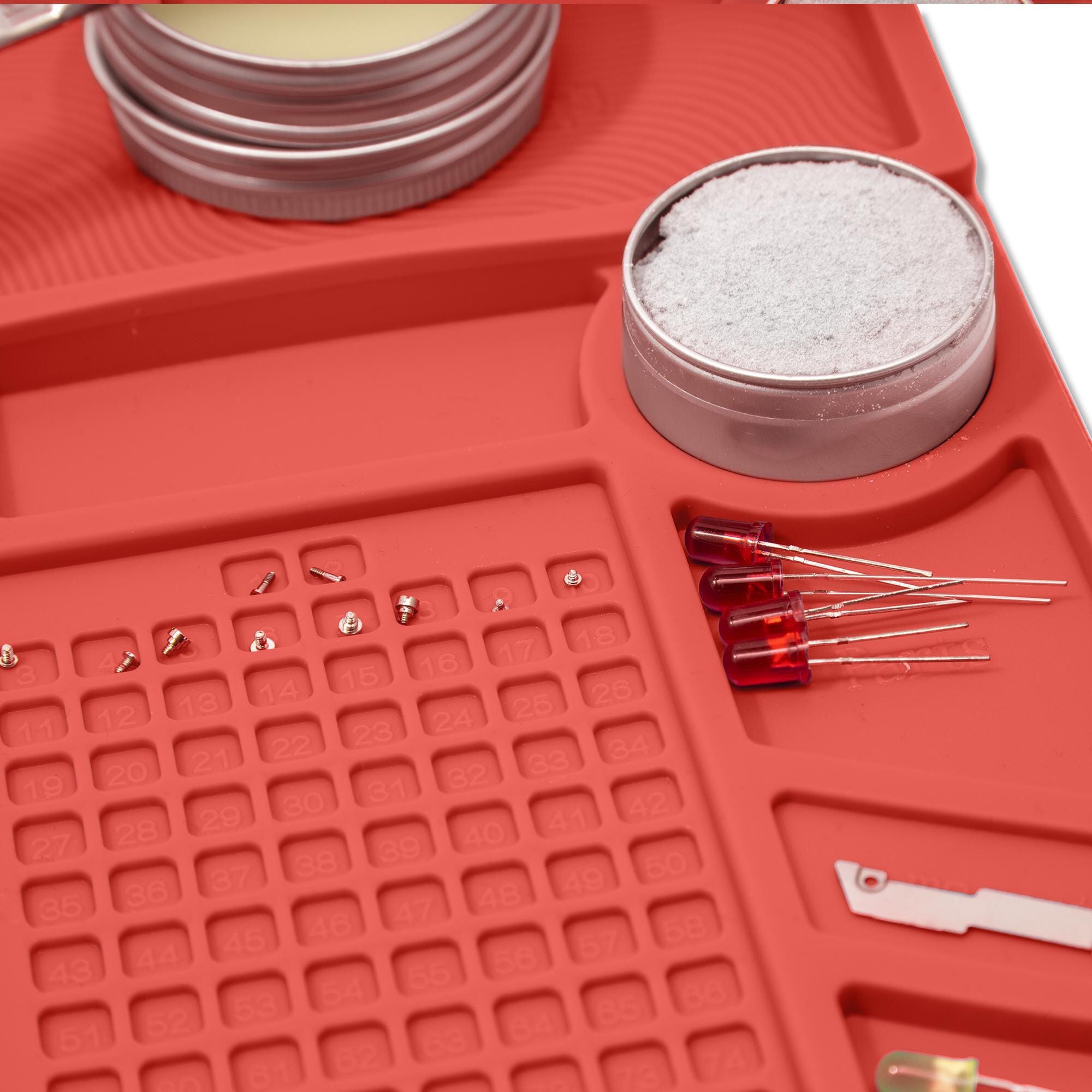 Weller Magnetic Heat-Resistant Silicone Soldering Mat Large 546mm x 349mm – 500°C WLACCWSM1-02