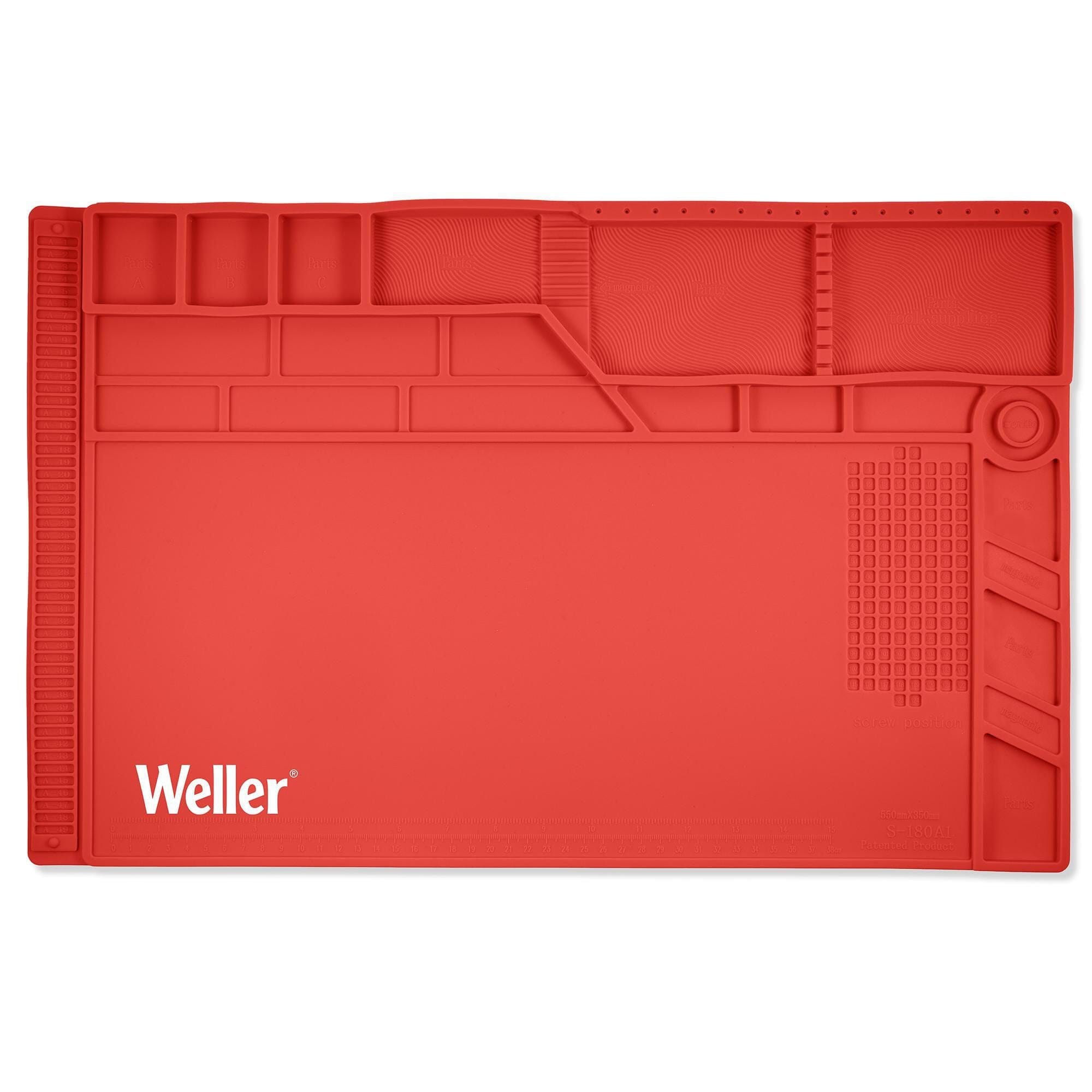 Weller Magnetic Heat-Resistant Silicone Soldering Mat Large 546mm x 349mm – 500°C WLACCWSM1-02