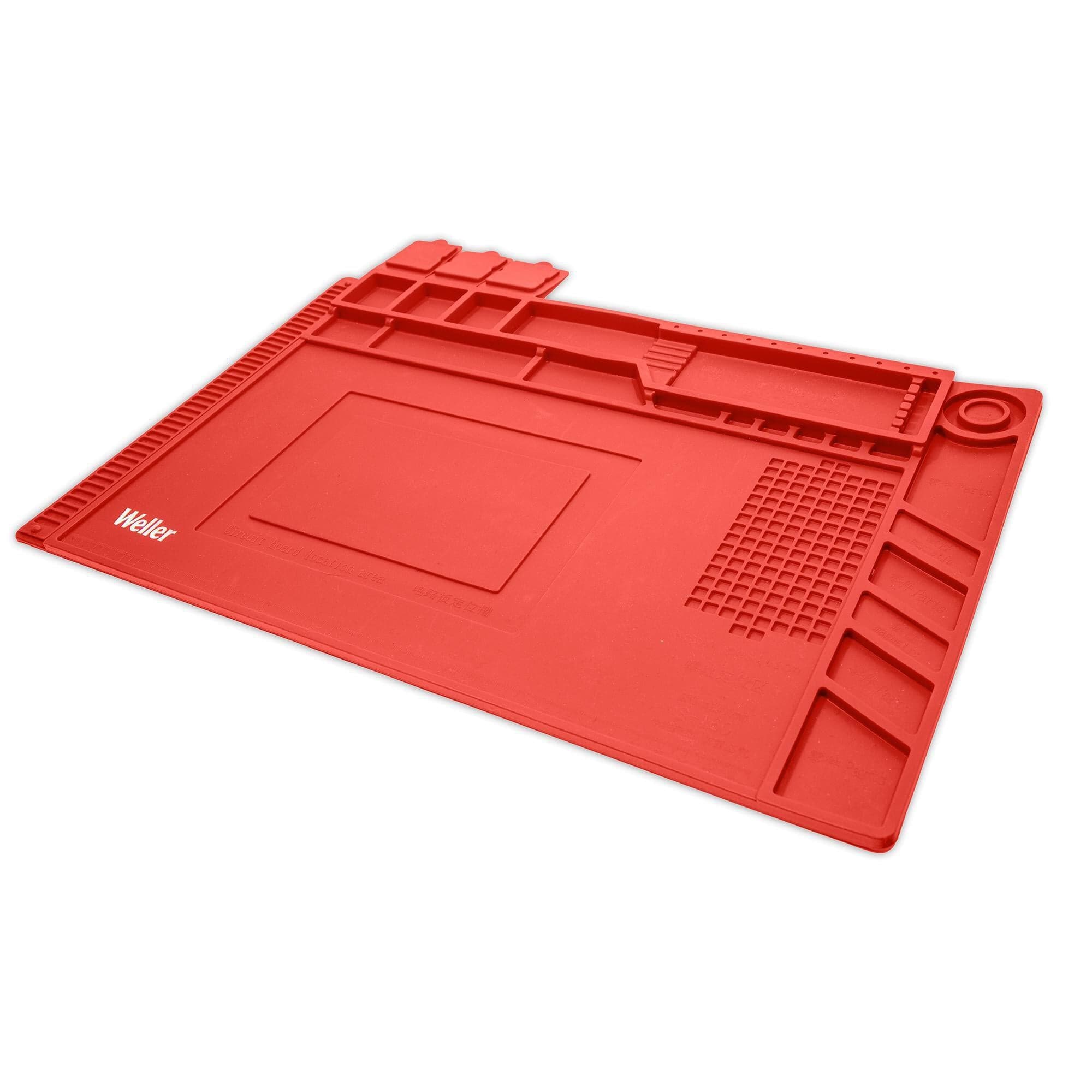 Weller Magnetic Heat-Resistant Silicone Soldering Mat Medium 455mm x 300mm – 500°C WLACCWSM2-02