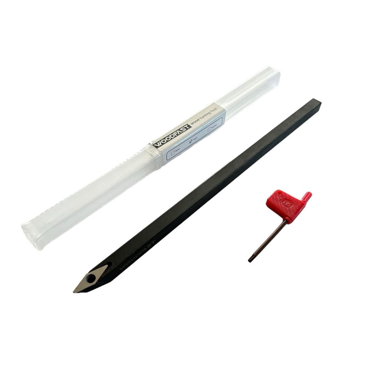 Woodfast Shaft with Rhombus Sharp Carbide Blade / Tip HB0006 suit WFT0011 Woodturning Set