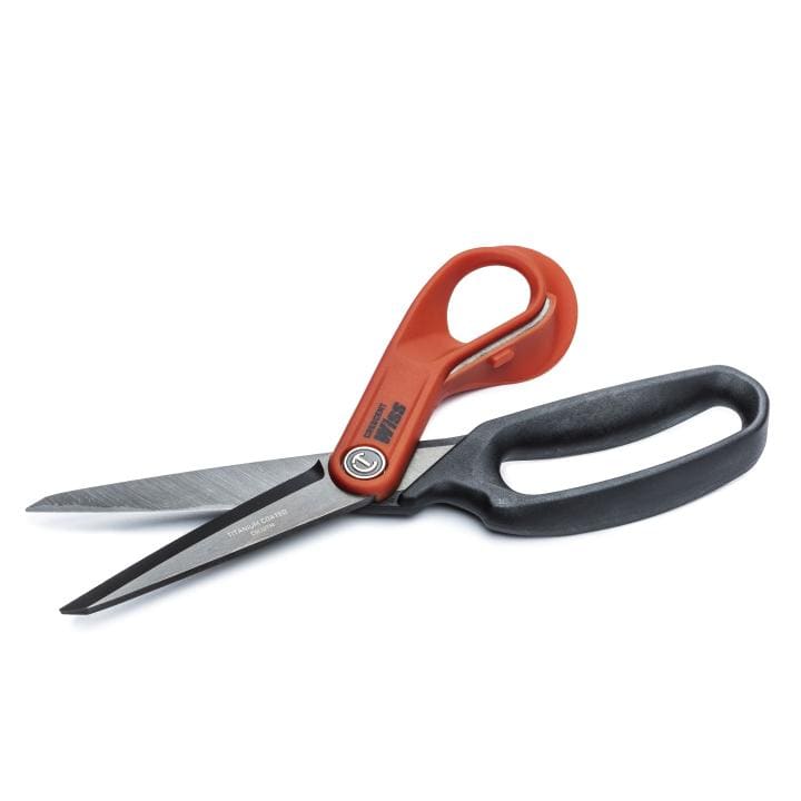 250mm/10" Heavy-Duty Titanium Coated Tradesman Shears - CW10TM by Crescent