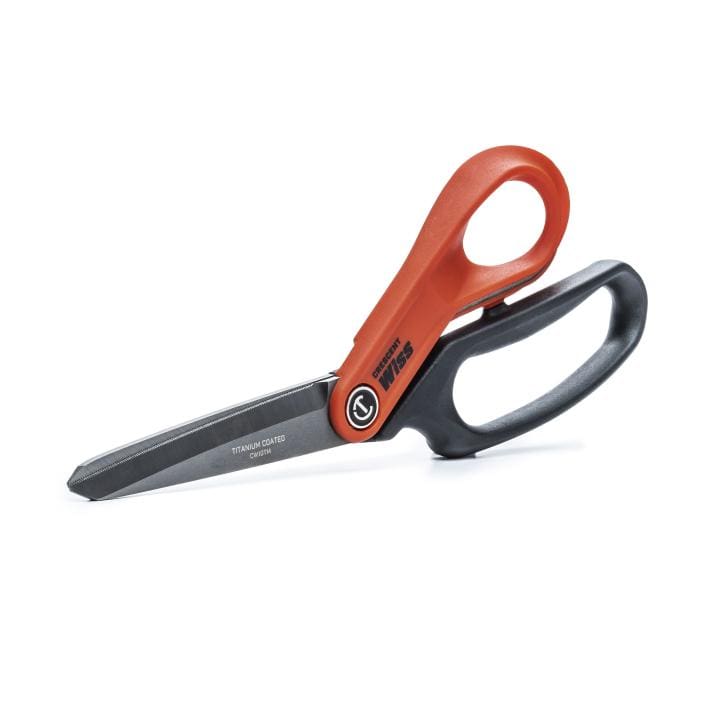 250mm/10" Heavy-Duty Titanium Coated Tradesman Shears - CW10TM by Crescent