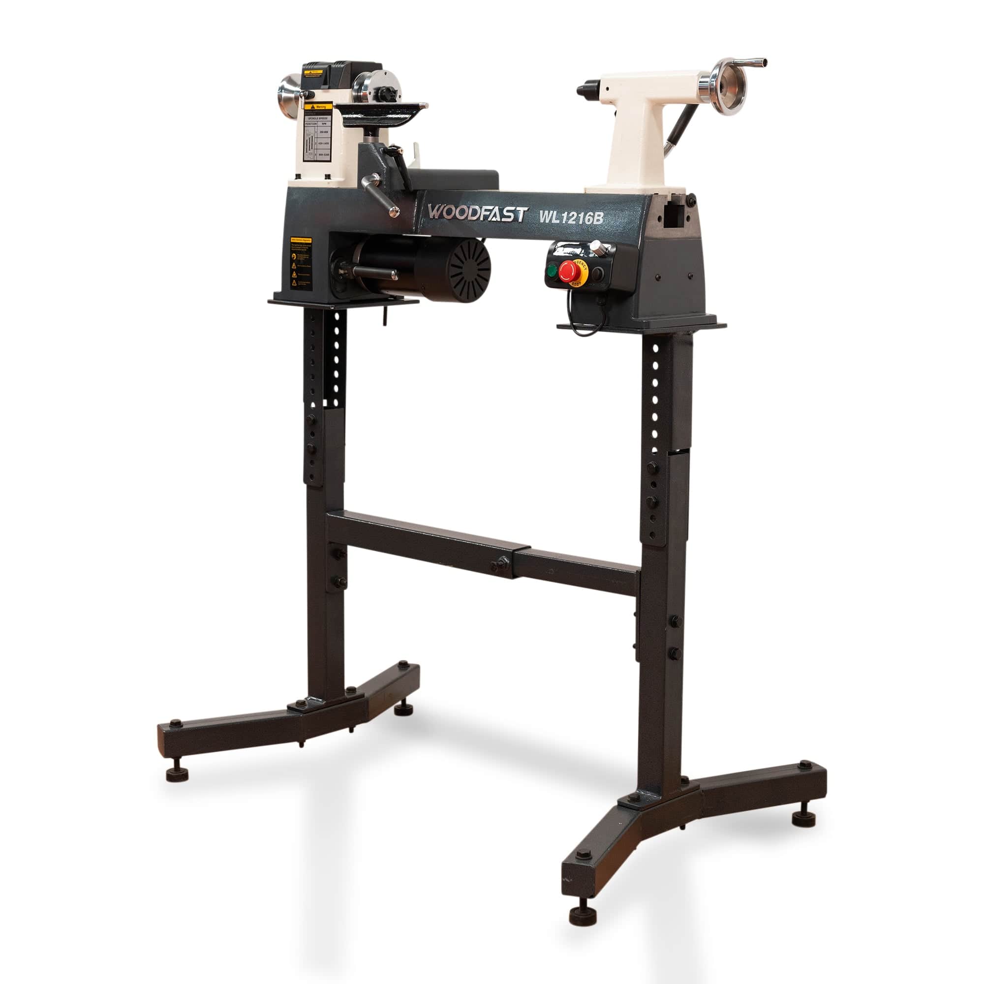Woodfast 305mm (12") Swing x 419mm (16-1/2") Between Centres 0.75HP Mini Wood Lathe WL1216B