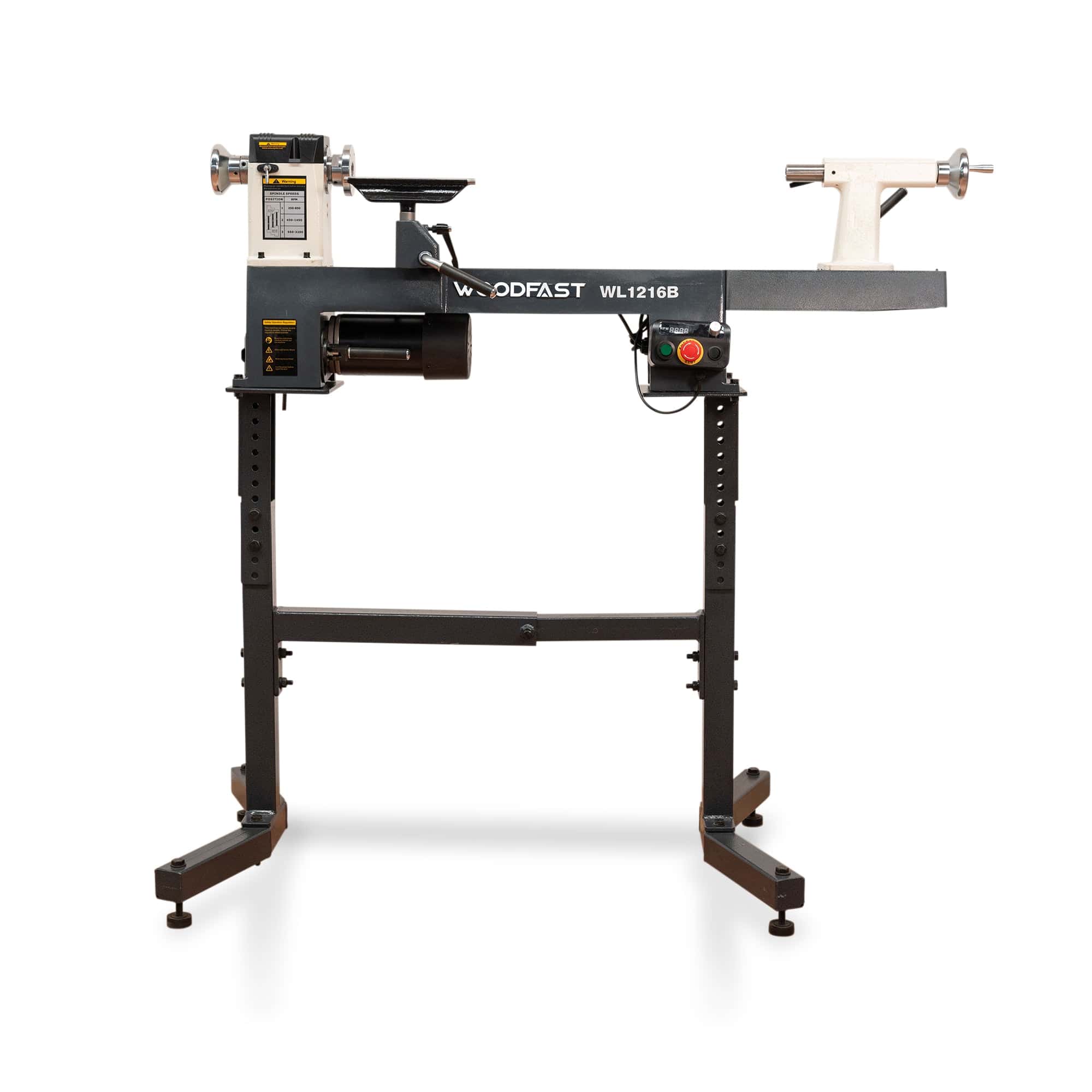 Woodfast 305mm (12") Swing x 419mm (16-1/2") Between Centres 0.75HP Mini Wood Lathe WL1216B