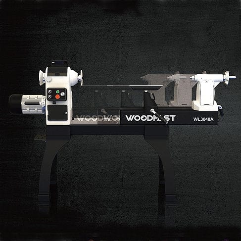 Woodfast 762mm (30") Swing x 1060mm (40") Between Centres Super Heavy Duty Wood Lathe 3HP WL3040A