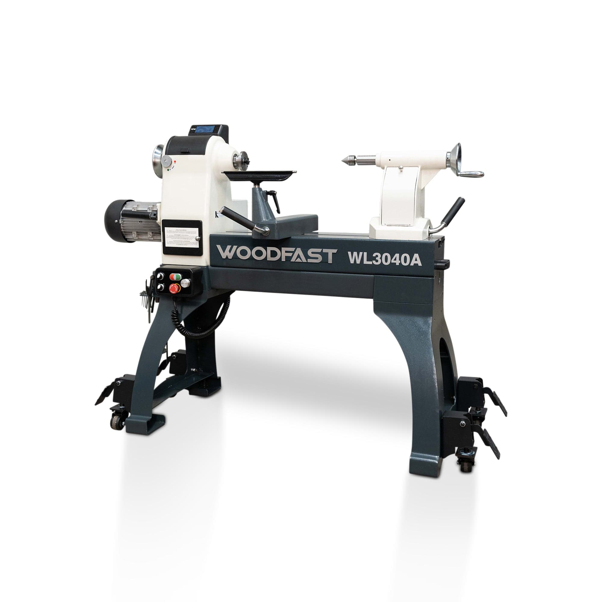 Woodfast 762mm (30") Swing x 1060mm (40") Between Centres Super Heavy Duty Wood Lathe 3HP WL3040A