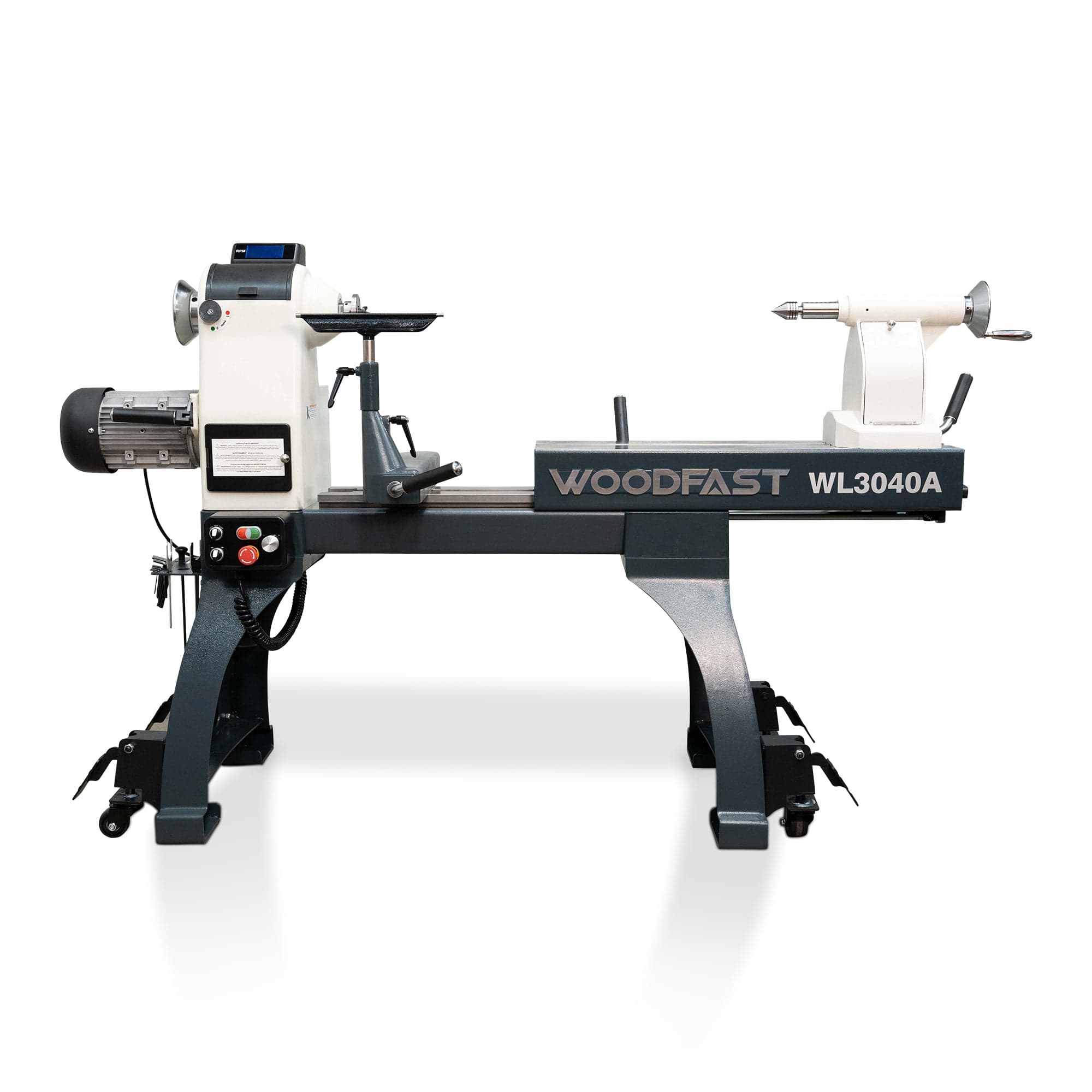 Woodfast 762mm (30") Swing x 1060mm (40") Between Centres Super Heavy Duty Wood Lathe 3HP WL3040A