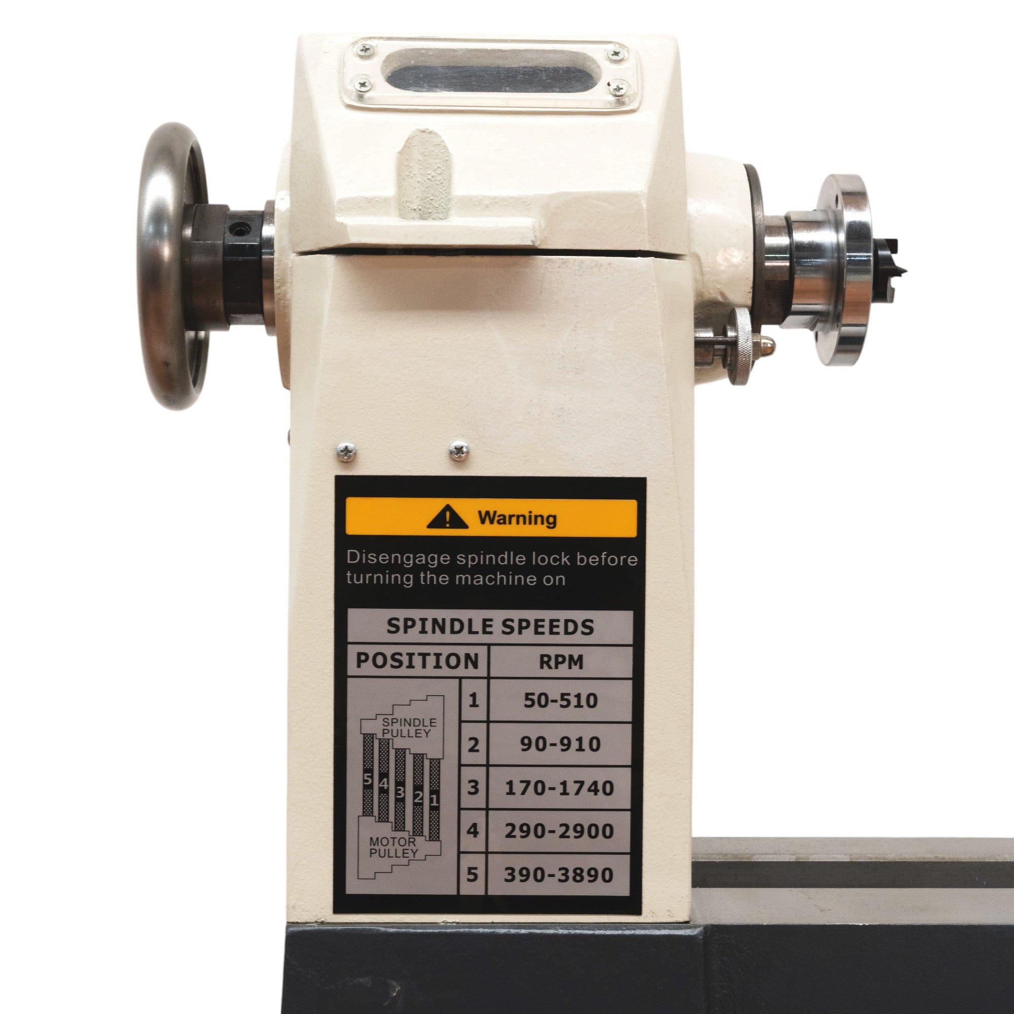 Woodfast 510mm (20") Swing x 915mm (36") Between Centres Heavy Duty Wood Lathe WL520A