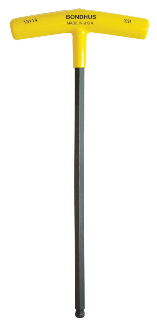 *Shop-Soiled* Bondhus 3/8" x 11.8" Imperial Ball End T Handle Allen / Hex Key 13114