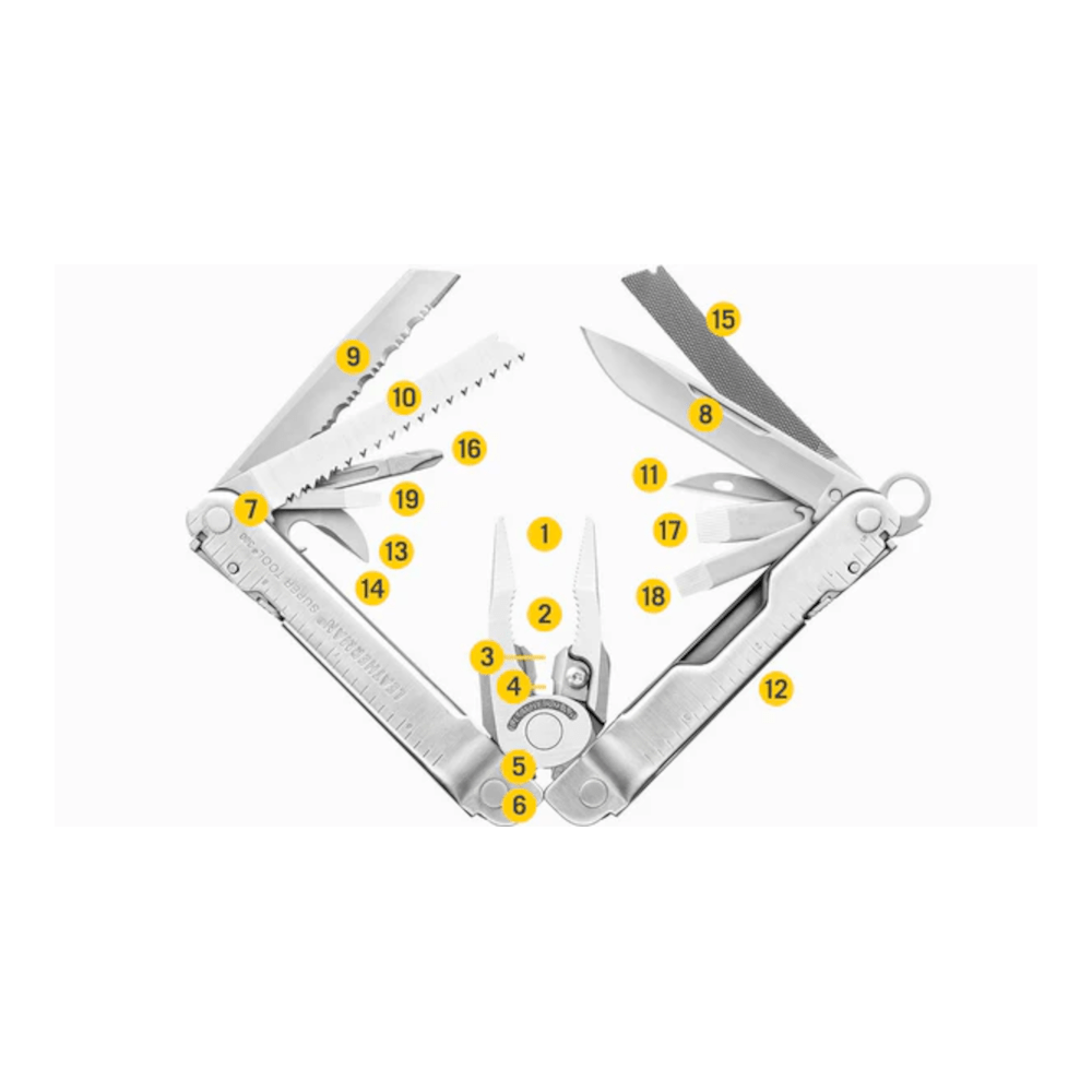 Multi-Tool, 19 In 1 Supertool 300 - YL831149 by Leatherman