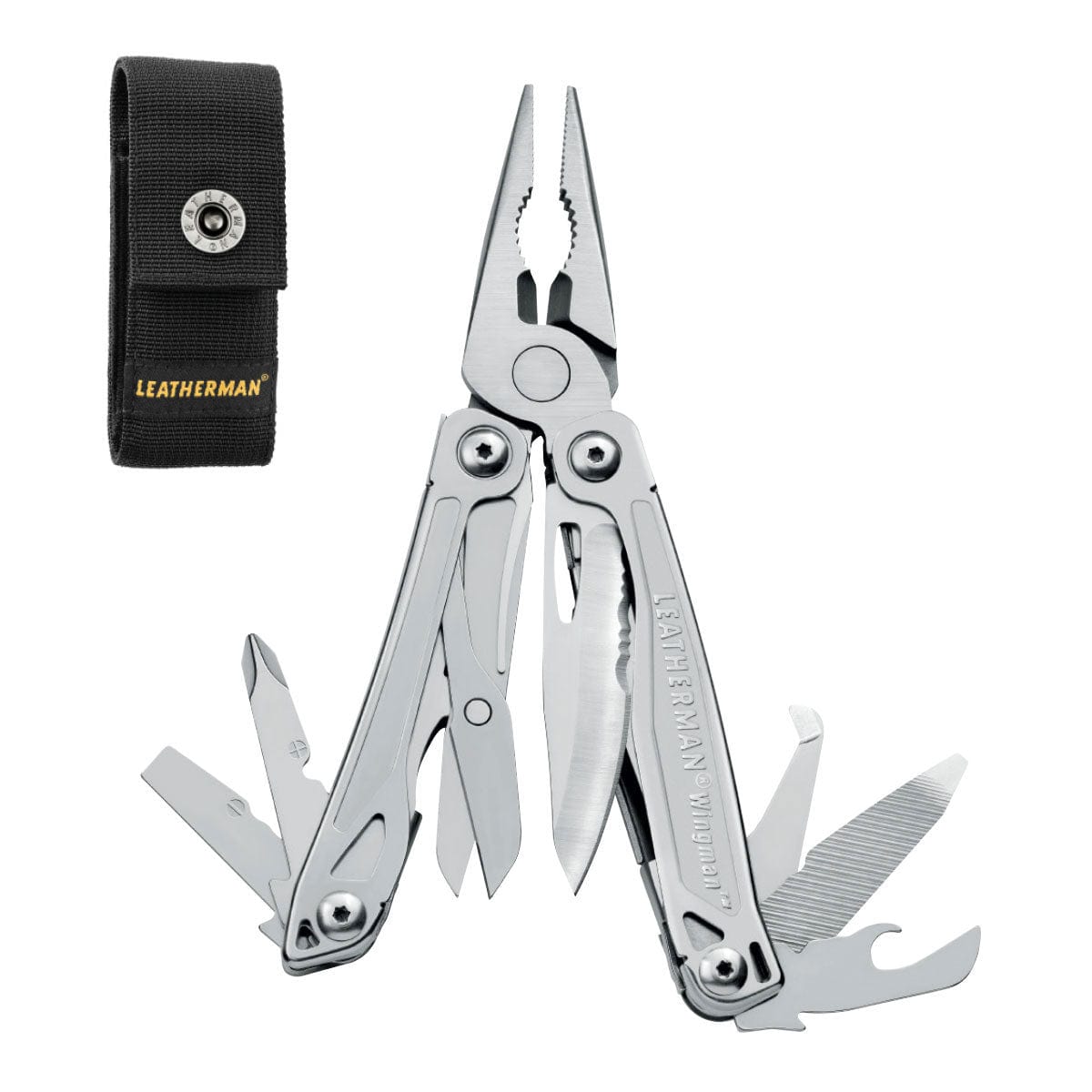 Leatherman Multi-Tool, 14 in 1 Plier Wingman YL832522