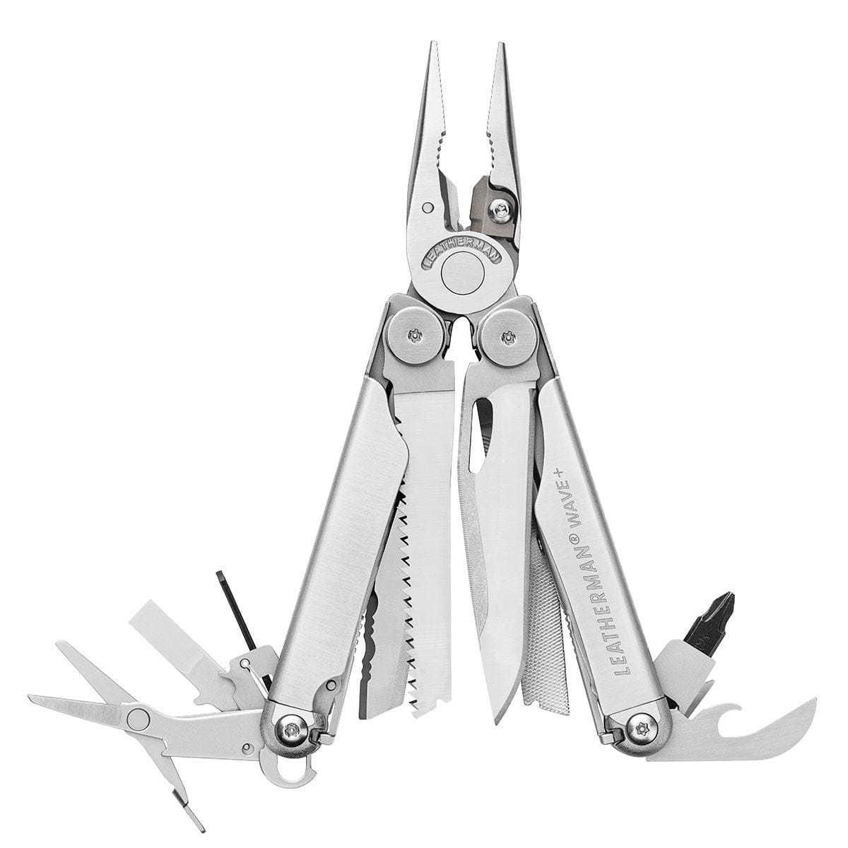 Leatherman Multi-Tool, 18 in 1 Plier Wave Plus YL832525