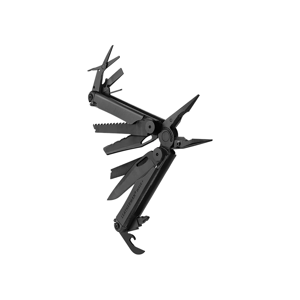 Multi-Tool, 18 in 1 Plier Wave Black - YL832526 by Leatherman