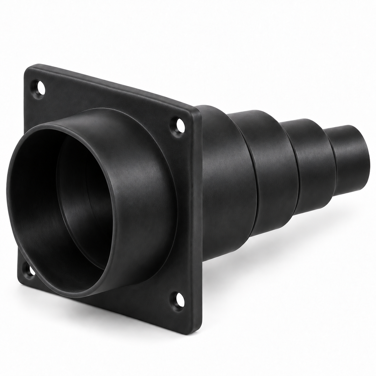 Oltre Universal Stepped Dust Hose Adaptor with Mounting Flange 63mm–25mm YW1054