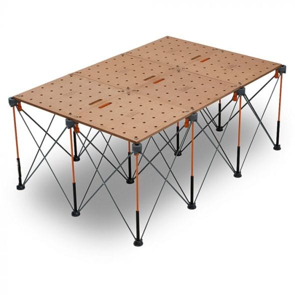 Centipede 4ft x 6ft x 30in Unit, 4 X-Cups, 4 Clamps, C/S Bag - BR-CK12S by BORA
