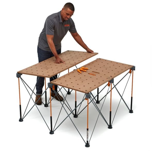 Centipede Table Top, Pair, 20mm Dog Holes - BR-CK22TM by BORA