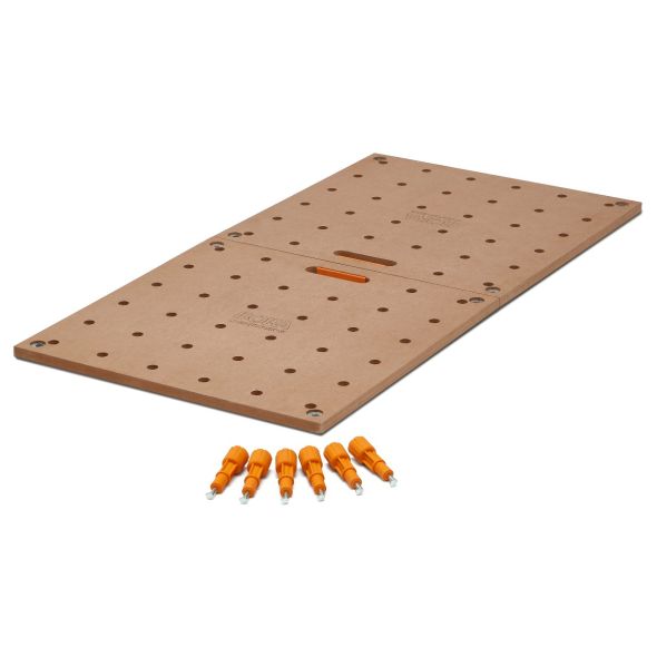 Centipede Table Top, Pair, 20mm Dog Holes - BR-CK22TM by BORA