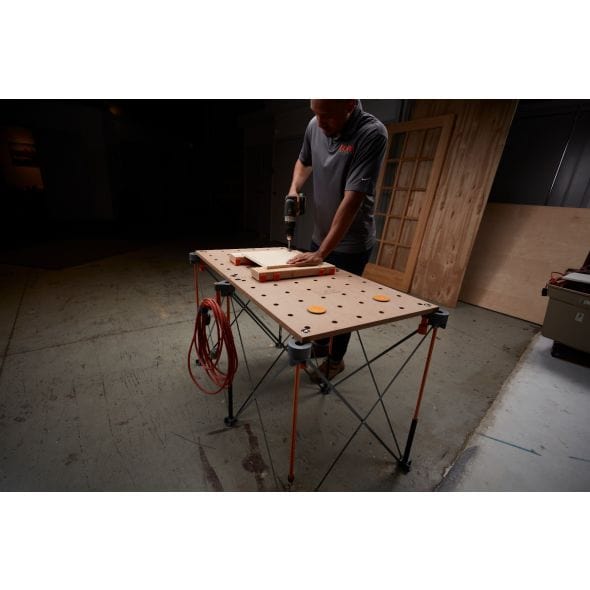 Centipede Table Top, Pair, 20mm Dog Holes - BR-CK22TM by BORA