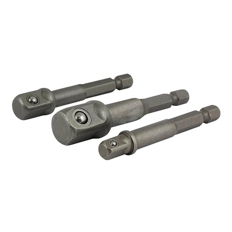 Alpha 3Pce Socket Adapter Power Standard Driver Bit Set 42191